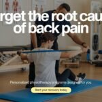 Physiotherapy for back pain