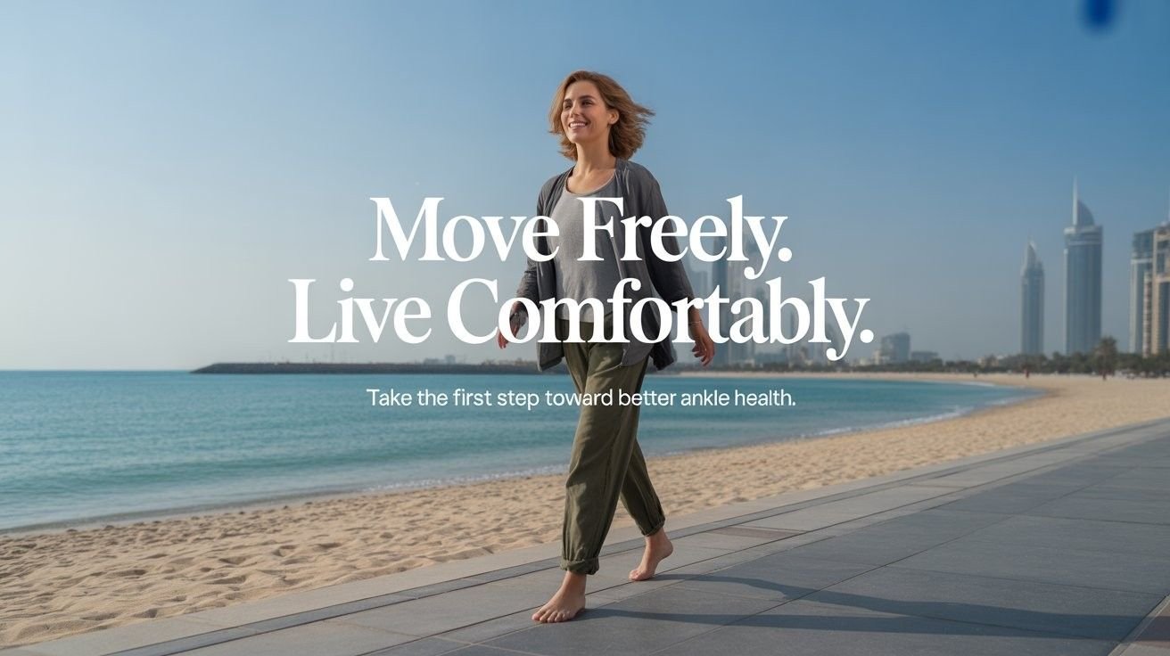 Ankle Pain Treatment in Dubai