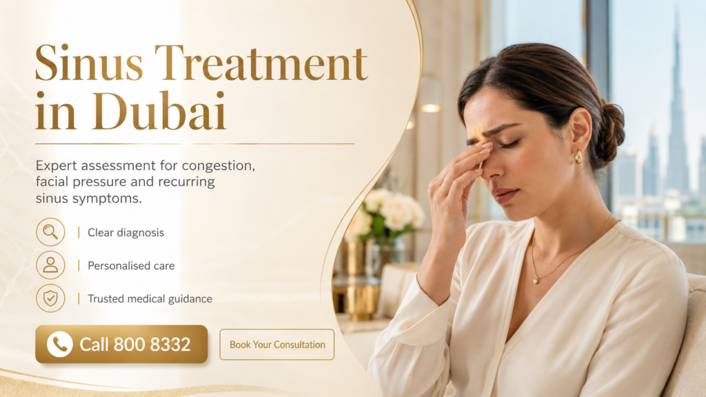 sinus treatment in Dubai