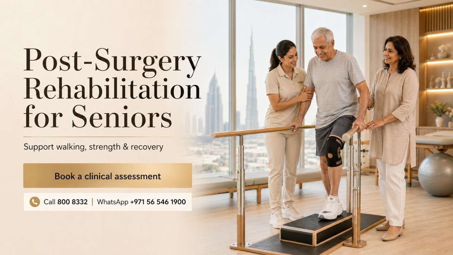 Geriatric Physiotherapy in Dubai