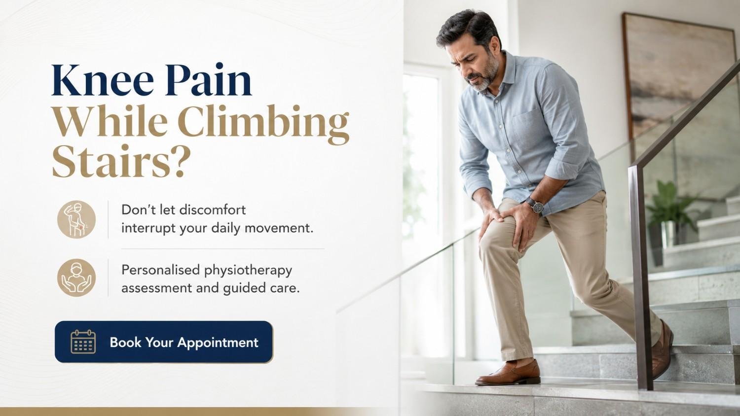 knee pain while climbing stairs