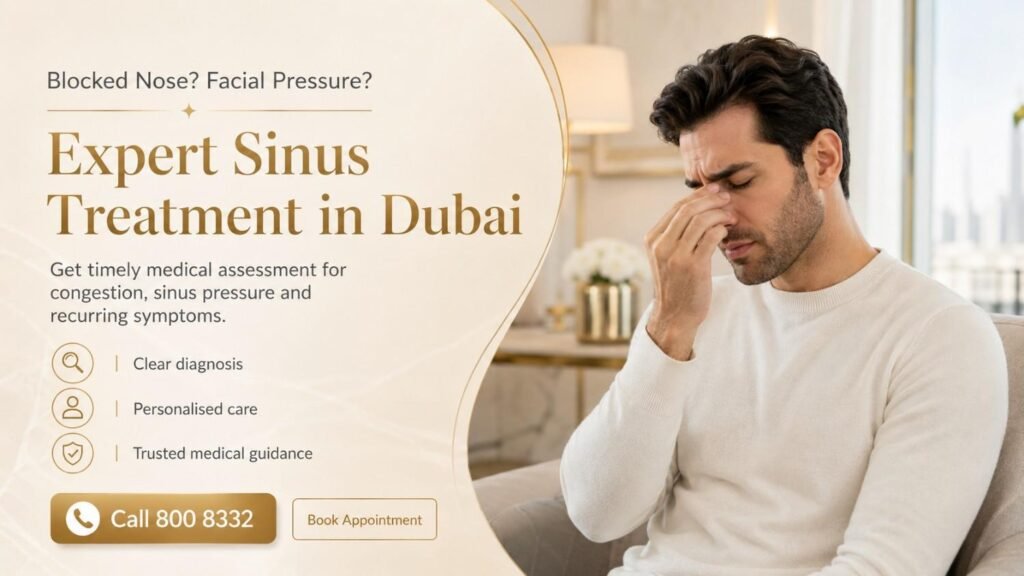 sinus treatment in Dubai