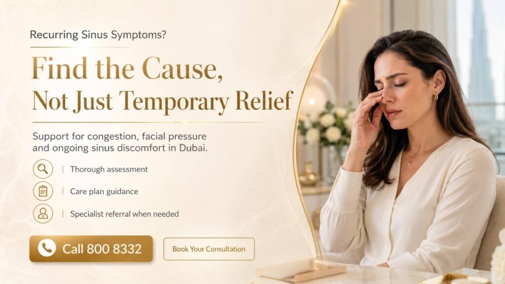 sinus treatment in Dubai