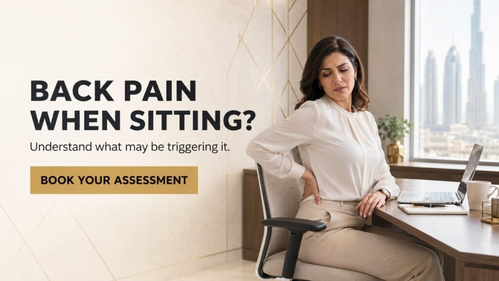 Lower Back Pain While Sitting