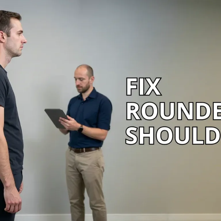 Fix Rounded Shoulders
