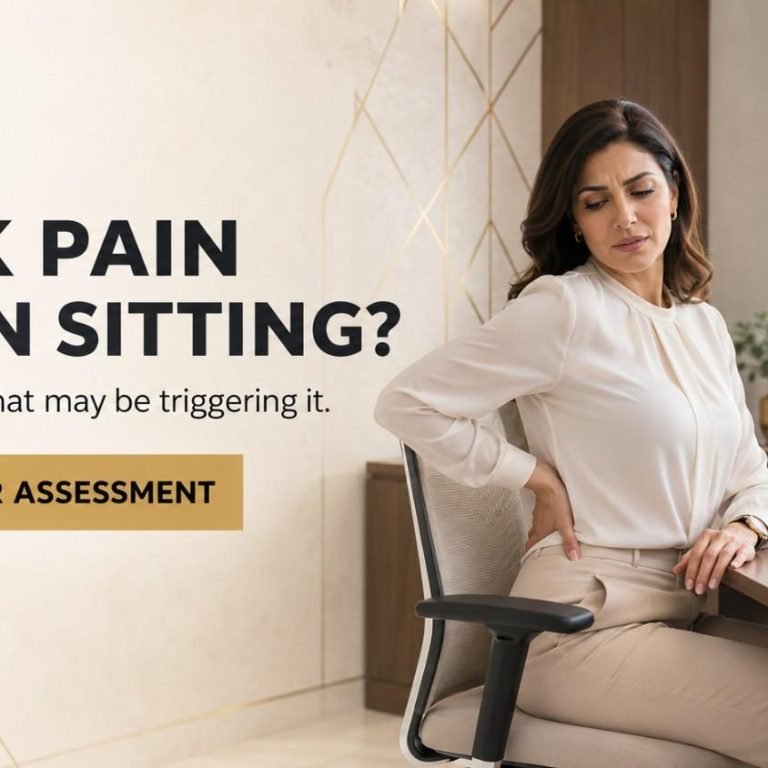Lower Back Pain While Sitting