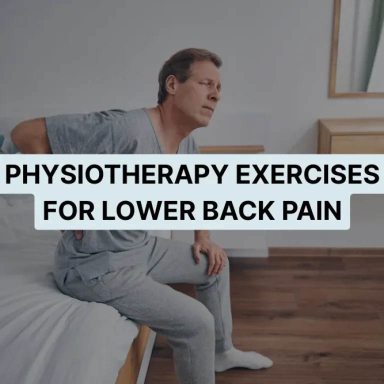 Physiotherapy for Lower Back Pain